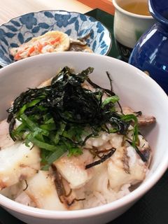 お刺身でご馳走炙り茶漬け-レシピのメイン写真