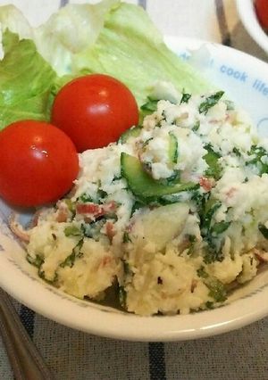 薬味たっぷり♪＊大人のポテトサラダ＊-レシピのメイン写真