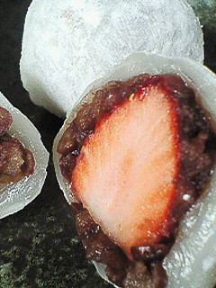 あまったお餅で!簡単いちご大福-レシピのメイン写真