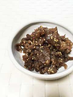 牛肉炒め。手作りタレで。おにぎらずにも!-レシピのメイン写真