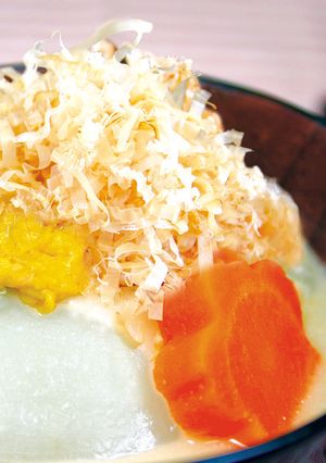白みそ雑煮-レシピのメイン写真
