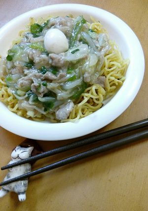 野菜も美味しくあんかけ焼きそば-レシピのメイン写真