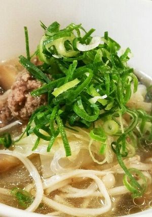 白菜と春雨の肉団子スープ-レシピのメイン写真