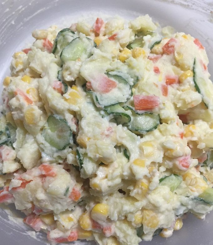 Dxポテサラ by まひほママ 【クックパッド】 簡単おいしいみんなの