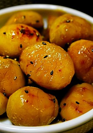 大学栗（밤맛탕）-レシピのメイン写真
