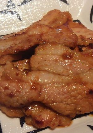 豚肉の柚子胡椒味噌ダレ和風焼き肉-レシピのメイン写真