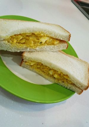 かぼちゃ入り玉子サンド-レシピのメイン写真