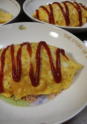 らくちん味付けオムライス-レシピのメイン写真