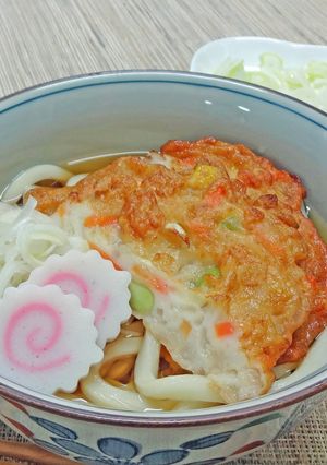 のせるだけ！簡単かき揚げ風うどん-レシピのメイン写真