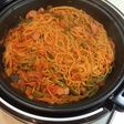 ホットプレートで簡単コク旨トマトパスタ☆