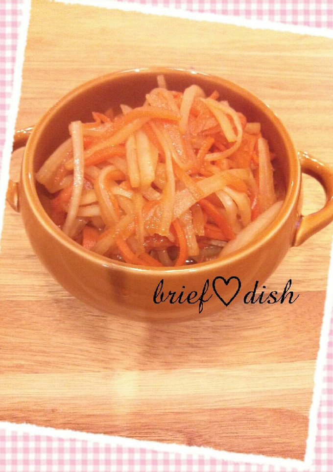 節約recipe♪大根の皮のきんぴら-レシピのメイン写真