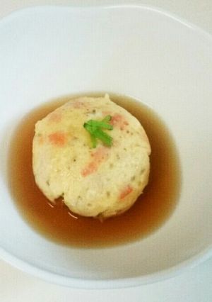 簡単♪むね肉と豆腐のあっさり巾着♪-レシピのメイン写真