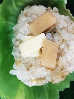 とろろ昆布と筍のおにぎり-レシピのメイン写真