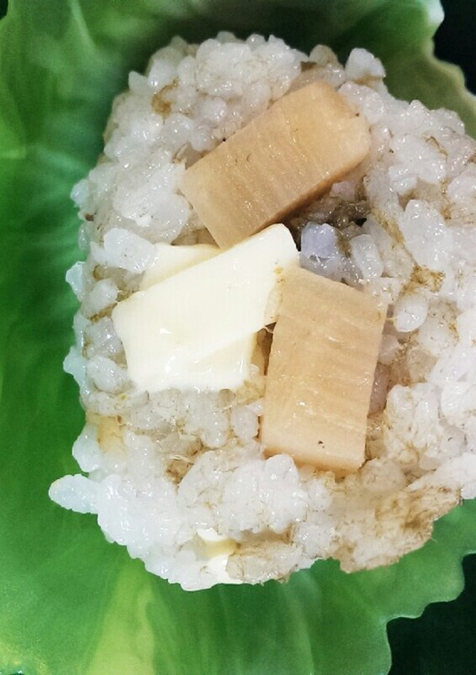 とろろ昆布と筍のおにぎり-レシピのメイン写真
