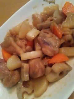 ほっくりこっくり♡鶏肉と根菜の中華炒め-レシピのメイン写真