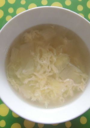 シャンタンで卵スープ-レシピのメイン写真