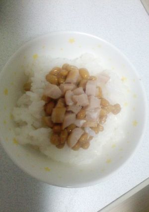 幼児が好きな納豆ご飯♪-レシピのメイン写真