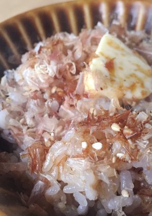 バター醤油かつお節ごはん-レシピのメイン写真