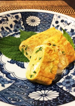 ＊ネギ入りたまご焼き＊-レシピのメイン写真