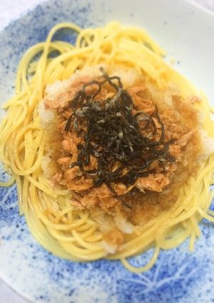 ツナと大根おろしのさっぱりパスタ-レシピのメイン写真