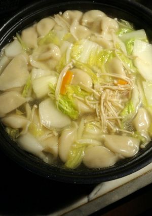 ｼｬﾝﾀﾝDXで簡単水餃子なべ-レシピのメイン写真