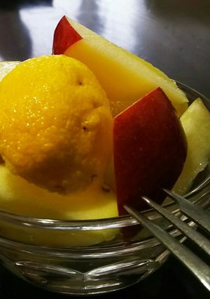 季節限定∮柚子りんご-レシピのメイン写真