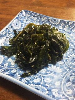 ワカメ炒め-レシピのメイン写真