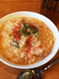 生米から!トマト丸ごとトマトリゾット-レシピのメイン写真