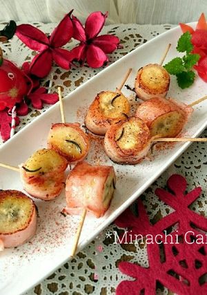バナナのベーコン巻き-レシピのメイン写真