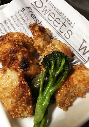 ゴママヨの揚げない唐揚げ-レシピのメイン写真