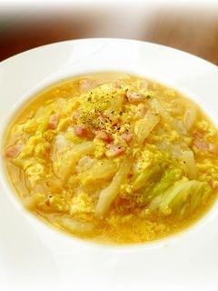 白菜のとろとろ中華あんかけ丼-レシピのメイン写真