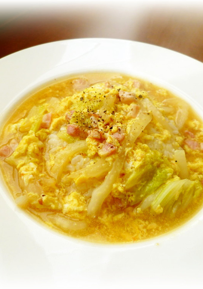 白菜のとろとろ中華あんかけ丼-レシピのメイン写真