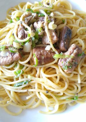 さば水煮缶でパスタ-レシピのメイン写真
