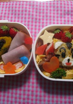 しまじろう お弁当-レシピのメイン写真