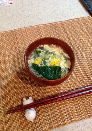 子供大好き☆シャンタンで簡単！卵スープ-レシピのメイン写真