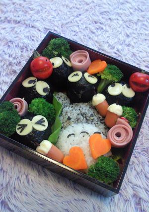 運動会♪ ジブリの森弁当♪(^^♪-レシピのメイン写真