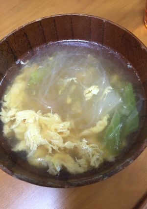 創味シャンタンで中華スープ-レシピのメイン写真