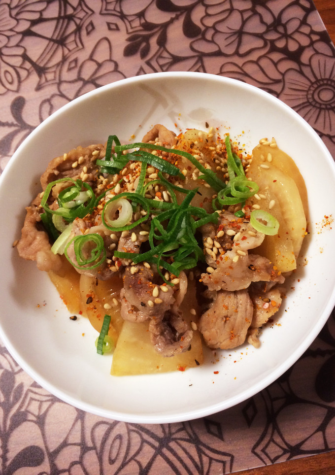 豚肉と大根の炒め煮-レシピのメイン写真