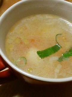創味シャンタンDXであったかスープ-レシピのメイン写真