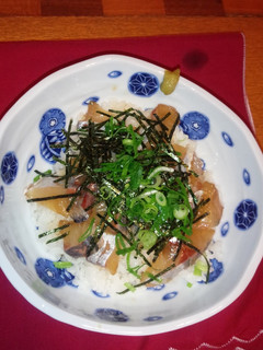 鯵の漬け丼-レシピのメイン写真