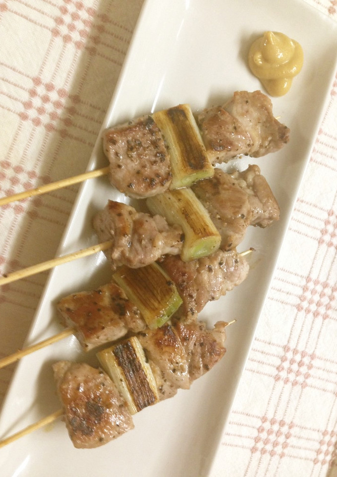 おつまみに！焼きとん（豚の串焼き）-レシピのメイン写真