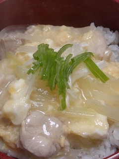 中華風親子丼-レシピのメイン写真