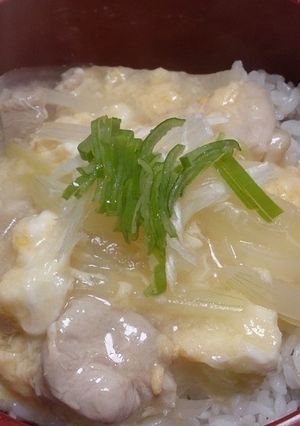 中華風親子丼-レシピのメイン写真