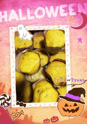 かぼちゃのカップケーキ-レシピのメイン写真