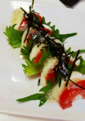 和風カプレーゼ-レシピのメイン写真
