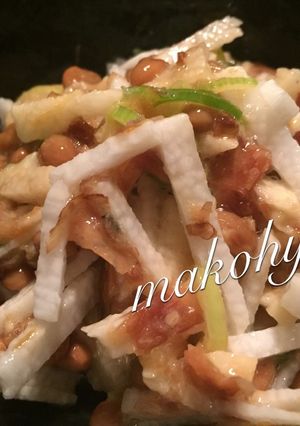長芋、香味野菜で納豆レシピ☆苦手さんにも-レシピのメイン写真