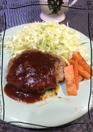 ♡我が家のハンバーグとハンバーグソース♡-レシピのメイン写真