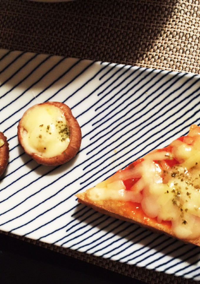 簡単♡厚揚げとしいたけのチーズ焼き-レシピのメイン写真