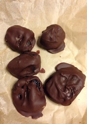 チョコかけプルーン-レシピのメイン写真