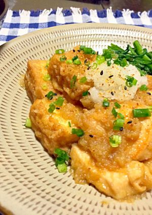 冬の和食！鶏胸肉と厚揚げのみぞれ煮-レシピのメイン写真